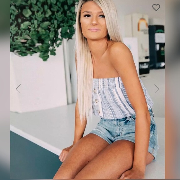 Willow & Root Striped Tube Top - Picture 5 of 5